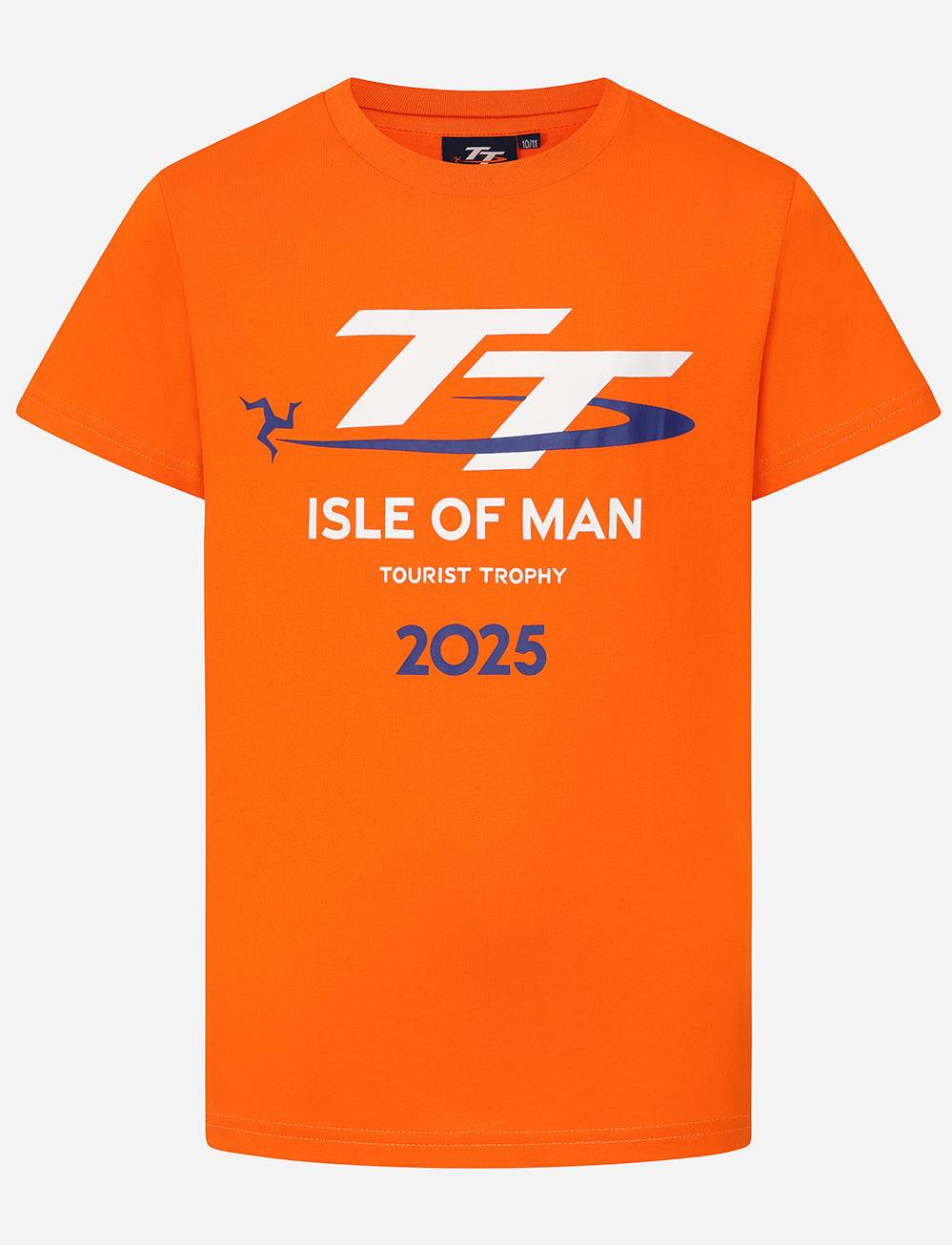 TT Races Signature Kids Logo T-Shirt - Orange - Isle of Man TT Races Official Merchandise